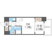 アドバンス江坂東デパールの間取り画像