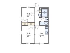 レオパレスエムフィールドⅠの間取り画像