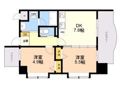 S－FORT箱崎東の間取り画像