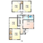 山崎戸建の間取り画像