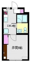 ドミール江西の間取り画像
