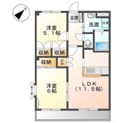 プロニティ オオフク壱番館の間取り画像