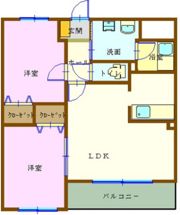 サンパティーク亀山の間取り画像