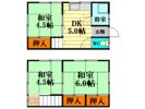 第5木村荘の間取り画像