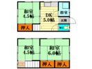 第5木村荘の間取り画像