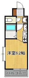 ベルガ中津口の間取り画像