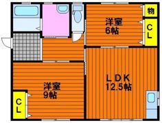 松新町戸建ての間取り画像