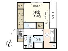 サンマルク Wの間取り画像