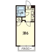 ｸﾞﾗﾝﾋﾟｱﾏﾝｼｮﾝ水前寺第2 502号の間取り画像