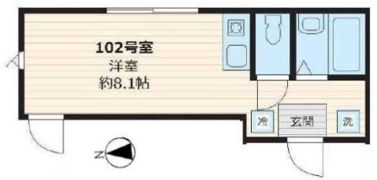 ブルーレジデンス上板橋Ⅰの間取り画像
