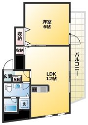 サウスコーラルの間取り画像