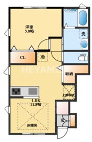 Amazing今村C棟の間取り画像