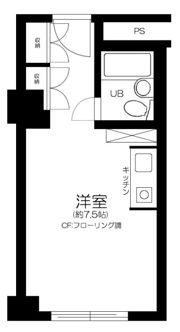 六本木ユニハウスの間取り画像