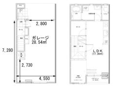 SOUTH－GARAGEの間取り画像
