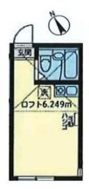 ユナイト白幡チョコミントパフェの間取り画像