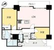 ヴィルヌーブタワー横浜・関内の間取り画像