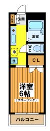 レジデンス初台の間取り画像