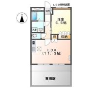 メルヴェールの間取り画像