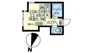 ユナイト衣笠マルセロの瞳の間取り画像