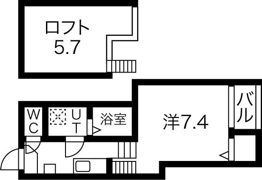 Prime Maison Sの間取り画像