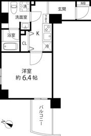 マーレ横浜白金の間取り画像