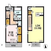 D-Room秋吉 B棟の間取り画像