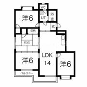 第二ゴトウハイツの間取り画像