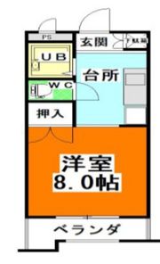 アークハイツ赤田の間取り画像