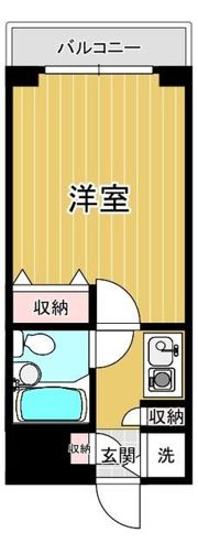 ヴィラージュ行徳の間取り画像