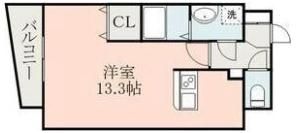 CROSS HALL 慶徳の間取り画像