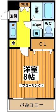 ロジェ高井戸壱番館の間取り画像