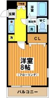 ロジェ高井戸壱番館の間取り画像