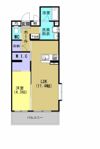リバーサイド清音Ⅱの間取り画像