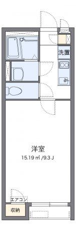 クレイノ光彩SOUTHの間取り画像