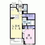 フォレスト ラコの間取り画像