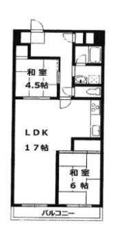 メゾン二本松の間取り画像