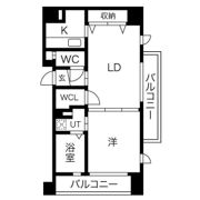 ルグラン弐番館の間取り画像