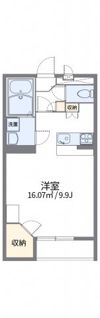 レオパレス檀田Cの間取り画像