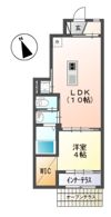 ハピネスAの間取り画像