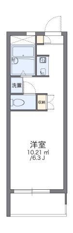 レオパレス谷津の間取り画像