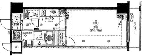 フェニックス新横濱クアトロの間取り画像