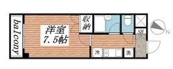 リリーパレスナルシマⅢの間取り画像