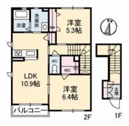 リバーサイド・MⅡの間取り画像
