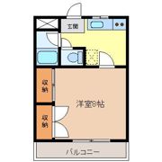 アヴィザ南富山の間取り画像