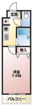 エクセルフジエの間取り画像