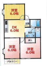 カトルメゾンの間取り画像