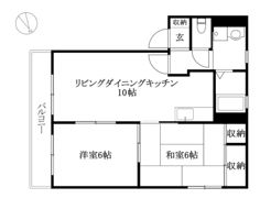 空港サヤハイツ2 B棟の間取り画像