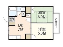 ニューシティSⅡの間取り画像