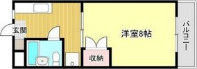 ハイライズ細島の間取り画像