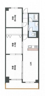 第2グランドハイツ太田の間取り画像